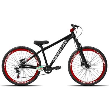 Imagem de Bicicleta Aro 26 Absolute Nero 5 1x8 Freio Hidráulico Pneus Flame K7 B