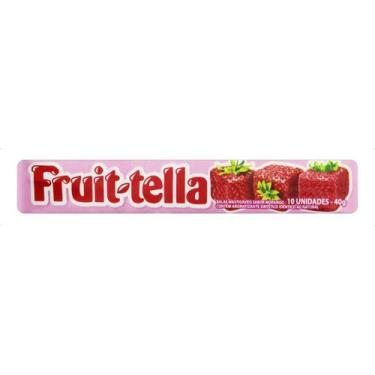 Imagem de Kit c/ 4 Bala Morango Fruit-Tella 40g - Fruittella