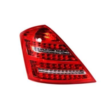 Imagem de FLJOYOEU Luz de freio traseira de LED esquerda e direita, luz de seta, montagem de luz traseira para carro, compatível com Mercedes Benz S-Class W221 2010-2013 (esquerda)