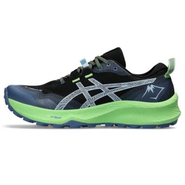 Imagem de ASICS Tênis de corrida masculino Gel-Trabuco 12, Preto/azul claro, 38