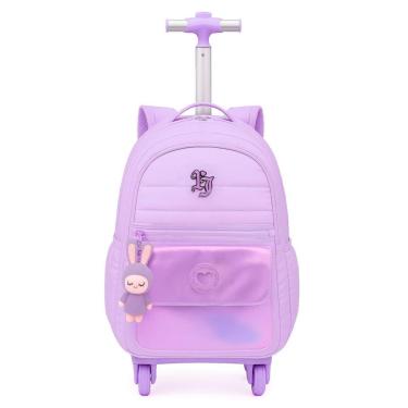 Imagem de Estojo Grande Box Escolar Menina Bolsinha Just Holografico-Feminino