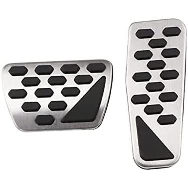 Imagem de Capa de pedal de acelerador de freio de carro no pedal do carro, para Jeep Wrangler JL 2018 2019 2020 2021 pedais de freio de carro