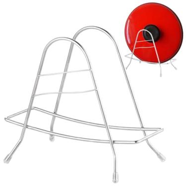 Imagem de Organizador De Tábuas De Corte, Organizador Multifuncional de Aço Inoxidável com Escorrimento, Suporte para Tampas de Panela, para Cozinha Organização de Utensílios de Cozinha e Tábuas