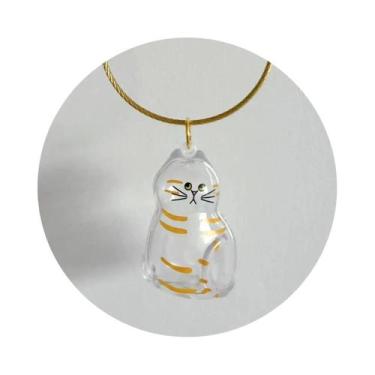 Imagem de Chaveiro De Pingente De Cachorro Fofo, Cápsula Transparente Para Armaz