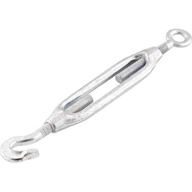 Imagem de Esticador para cabo de aço 1/2" gancho x olhal leve galvanizado - Vonder