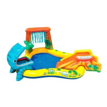 Imagem de Piscina Inflável 310 L Cachoeira Escorregador Chafariz Intex