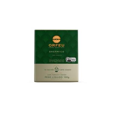 Imagem de Café Orfeu Orgânico Drip Coffee 10 unidades