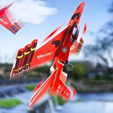 Imagem de Avião Planador Com Motor A Bateria Recarregável