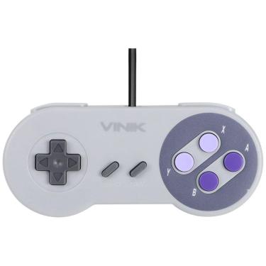 Imagem de Controle Para Pc Com Fio Usb Modelo Snes