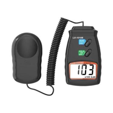 Imagem de Medidor De Lux Digital Portátil 0-100.000 Lux Com Display LCD Para Med