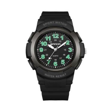 Imagem de Relógio De Quartzo Colorido À Prova d'Água Para Estudantes SANDA 6308,