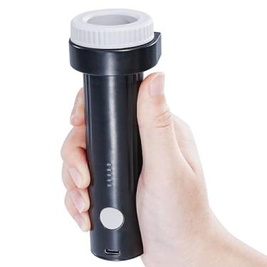 Imagem de Vacbird Bomba de vácuo elétrica sem fio para sacos de armazenamento a vácuo, bomba de ar de viagem, bolsa de vedação a vácuo portátil tipo C para roupas, cobertores e roupas de cama