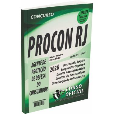 Imagem de Apostila Procon Rj - Agente De Proteção Defesa Do Consumidor