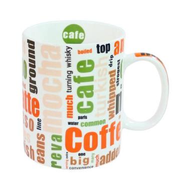 Imagem de Caneca De Porcelana Com Frases Café 390ml - CASITA, B