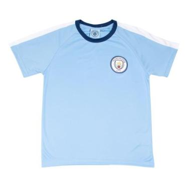 Imagem de Camiseta Infantil Balboa Manchester City Azul Claro, Azul claro, 12