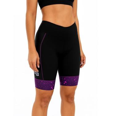 Imagem de Bermuda Ravena Poliamida e Elastano Cabani Sports Estampado Feminino-Feminino