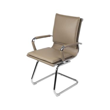 Imagem de Cadeira Office Soft Fixa - Caramelo