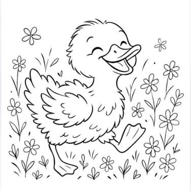 Imagem de Pano de Prato Riscado Estilotex - Coleção 2, PATINHO