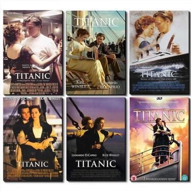 Imagem de Conjunto de pintura de parede Picture Titanic Movie 40x60cm (x6)