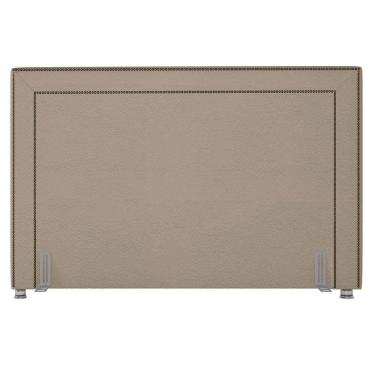 Imagem de Cabeceira Cama Box Casal King 195cm Mali P02 Linho Bege - Mpozenato