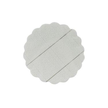 Imagem de Tapetinhos branco fundo rendado para doces 9 cm. c/ 500 un. - TAMAROZZ