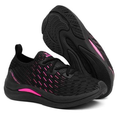 Imagem de Tênis Feminino Caminhada Leve Confortável Ortopédico-Feminino