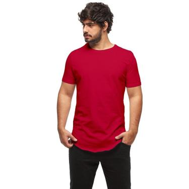 Imagem de Camiseta Camisa Blusa Longline Oversized MC-Masculino