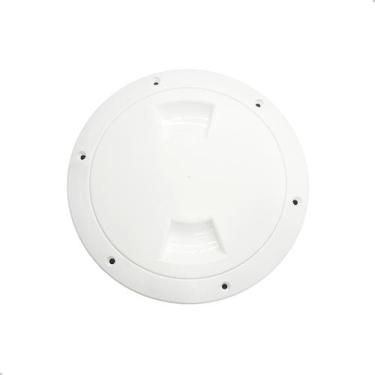 Imagem de A127921 Tampa Inspeção Náutica Branca Abs 6" Barco Caiaque Attwood