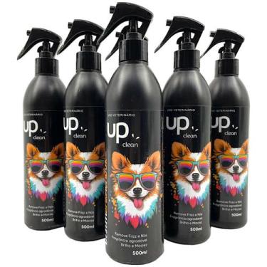 Imagem de 5x Desembaraçador Pelos Para Cachorro Pet 500ml Com Queratina - Supri 