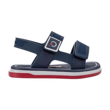 Imagem de Sandália Infantil Malaga Sport Cartago Baby, Cz, Az, Vm 12586, 19