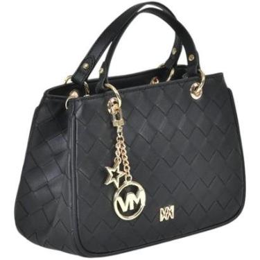 Imagem de Bolsa Feminina Tote Tressê De Mão Chaveiro Chic Via Marte-Feminino