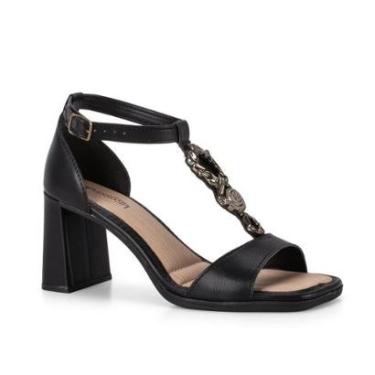 Imagem de Sandália Mississipi de Salto Bloco Feminina J0472-Feminino