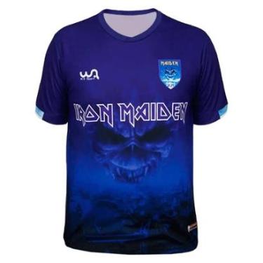 Imagem de Camiseta Wa Sport Masculino Iron Maiden Futebol Manga Curta-Masculino