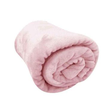 Imagem de Cobertor/ Manta Jolitex Unicolor 180x220cm, ROSE