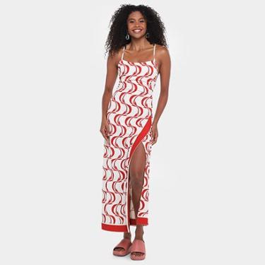 Imagem de Vestido Farm Peixe Copa Feminino-Feminino