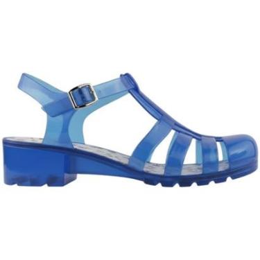 Imagem de Sandália Feminina Silicone Leve Aranha Salto Tiras Miss Miss-Feminino