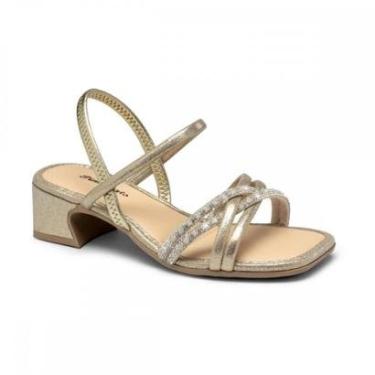 Imagem de Sandalia Pink Cats V4603 Salto Grosso Infantil-Feminino