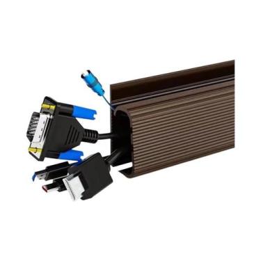 Imagem de Organizador De Cabos Autoadesivo Antiextrusão Durável Para Mesa, Capa 