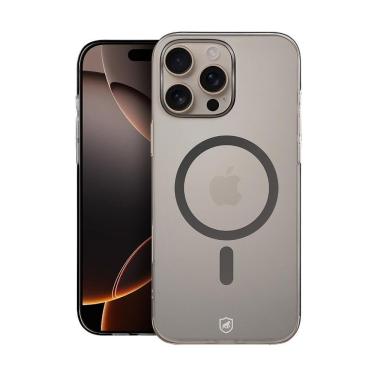 Imagem de Capa para Celular Gshield Compatível com Iphone 16 Pro Proteção com Tecnologia Magsafe Antiamarelamento Transparente 1