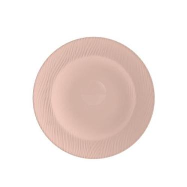 Imagem de Prato Fundo Sopa Linha Relevo Dunas Creme Germer Porcelanas
