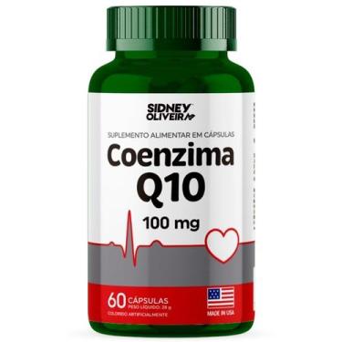 Imagem de Coenzima Q10 100Mg 60 Cápsulas Sidney Oliveira