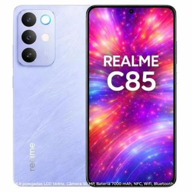 Imagem de Smartphone Realme C85 256GB e 8GB de RAM, Azul