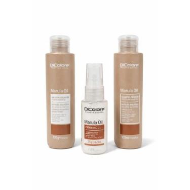 Imagem de Kit Marula Oil Shampoo, Máscara e Cream Oil - Dicolore Profissional