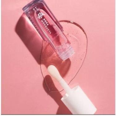 Imagem de Lip Oil Labial Gloss Rosa Mosqueta Regenerador Labial Vegano Fenzza