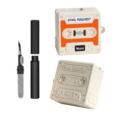 Imagem de Kit Limpador para Fones e Capa Protetora Nerdcase Compatível com Galaxy Buds 4, Silicon...