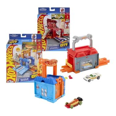 Imagem de Pista Hot Wheels Mattel City Drive Thru JHL43