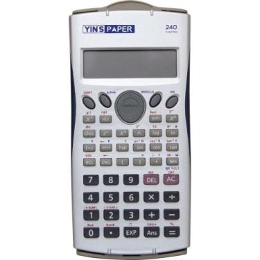 Imagem de Calculadora Científica 240 Funcoes 10+2 Digitos - YINS
