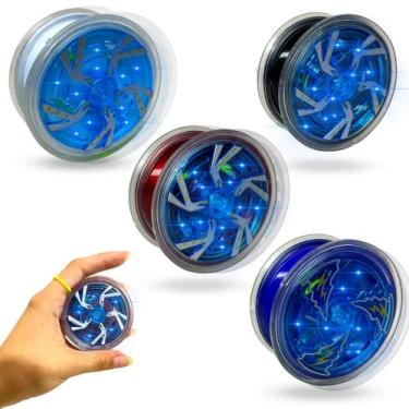Imagem de Super Yoyo com Led Luz Colorida Brinquedo Infantil Plástico - - Europi