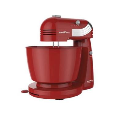 Imagem de Batedeira Britania 350w 4 Velocidades Luxx Red Ellegance 220V - Britân