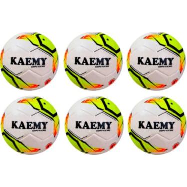 Imagem de Bola Futebol Campo Nº04 Juvenil Com 06 Unidades Kaemy ML95